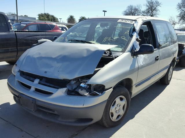 2B4FP25B8YR713495 - 2000 DODGE CARAVAN BEIGE photo 2