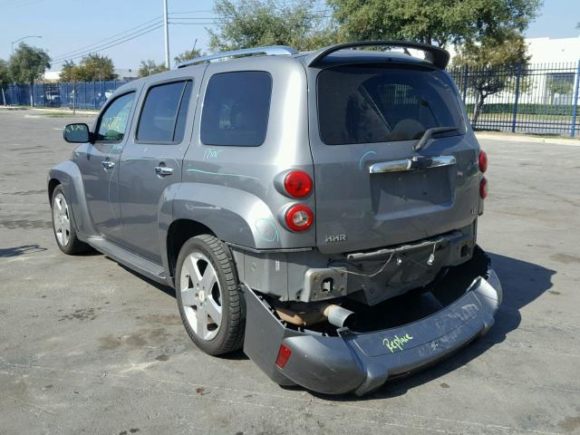 3GNDA33P57S605540 - 2007 CHEVROLET HHR LT GRAY photo 3