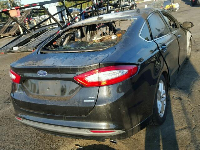 3FA6P0HR0DR220212 - 2013 FORD FUSION SE BURN photo 4