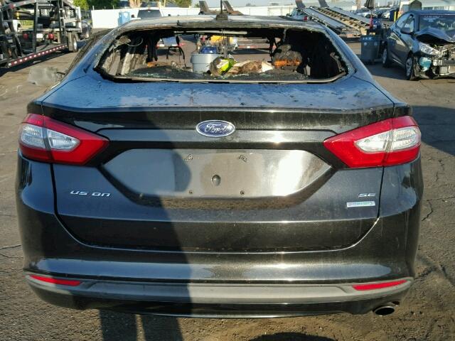 3FA6P0HR0DR220212 - 2013 FORD FUSION SE BURN photo 9