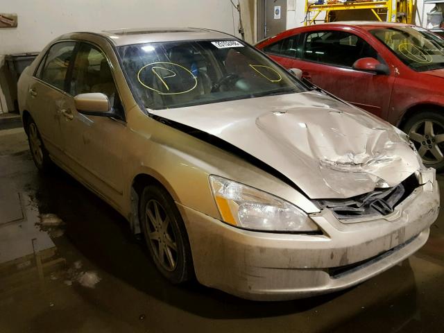 1HGCM66503A007652 - 2003 HONDA ACCORD EX GOLD photo 1