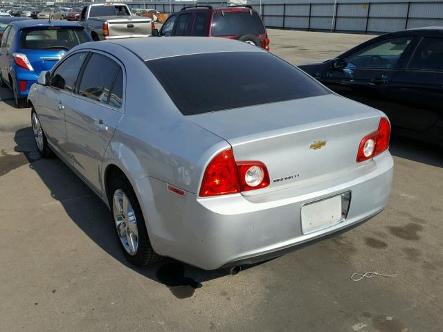 1G1ZC5EB9AF211050 - 2010 CHEVROLET MALIBU 1LT 银色 照片 3