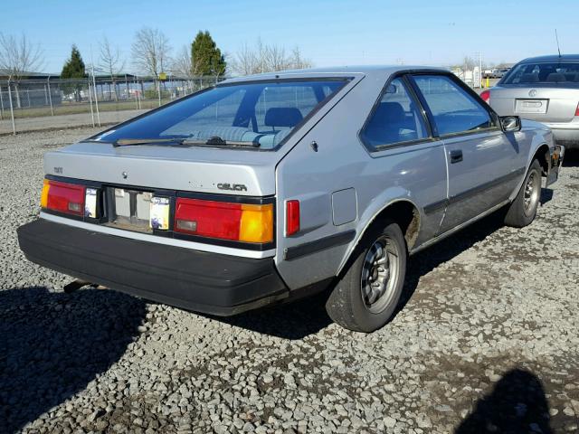 JT2RA64L8E0054769 - 1984 TOYOTA CELICA GT SILVER photo 4