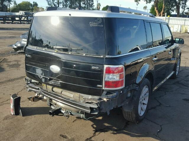 2FMHK6CC4CBD10320 - 2012 FORD FLEX SEL Սև լուսանկար 4