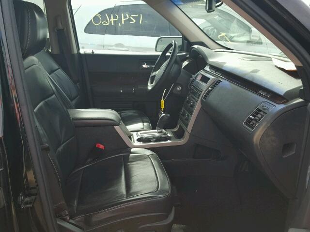 2FMHK6CC4CBD10320 - 2012 FORD FLEX SEL Սև լուսանկար 5