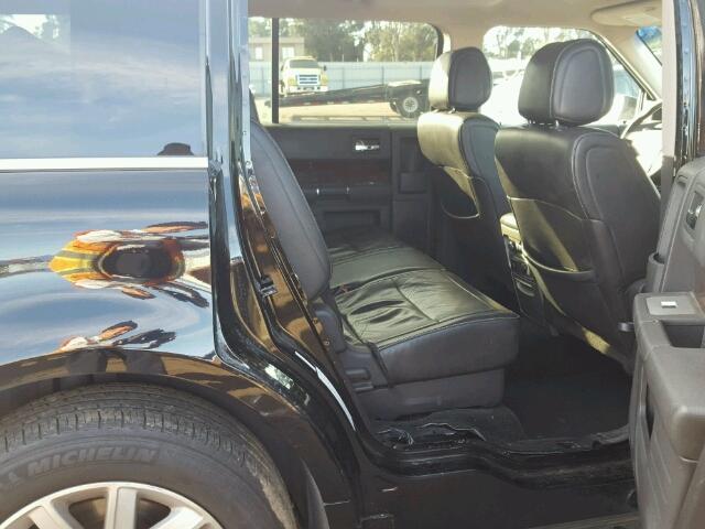 2FMHK6CC4CBD10320 - 2012 FORD FLEX SEL Սև լուսանկար 6