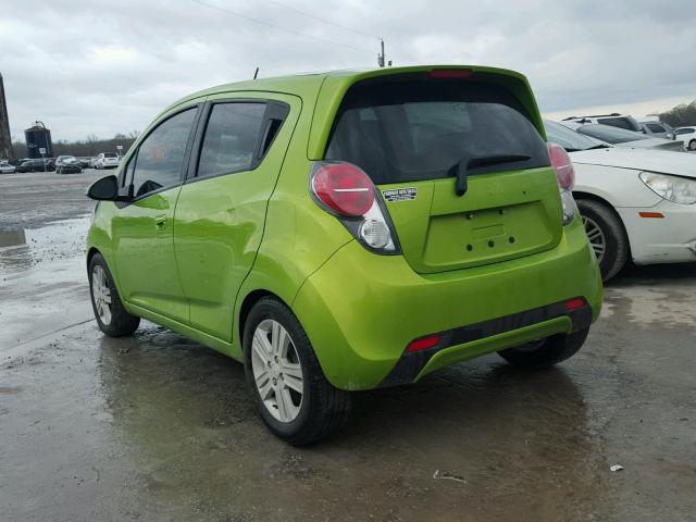 KL8CB6S93FC711729 - 2015 CHEVROLET SPARK LS GREEN photo 3