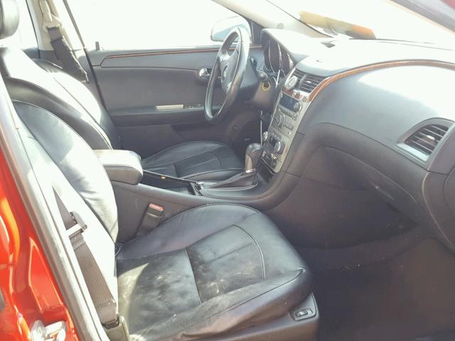 1G1ZE5E08CF241183 - 2012 CHEVROLET MALIBU LTZ 红色 照片 5