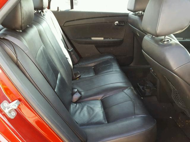 1G1ZE5E08CF241183 - 2012 CHEVROLET MALIBU LTZ 红色 照片 6