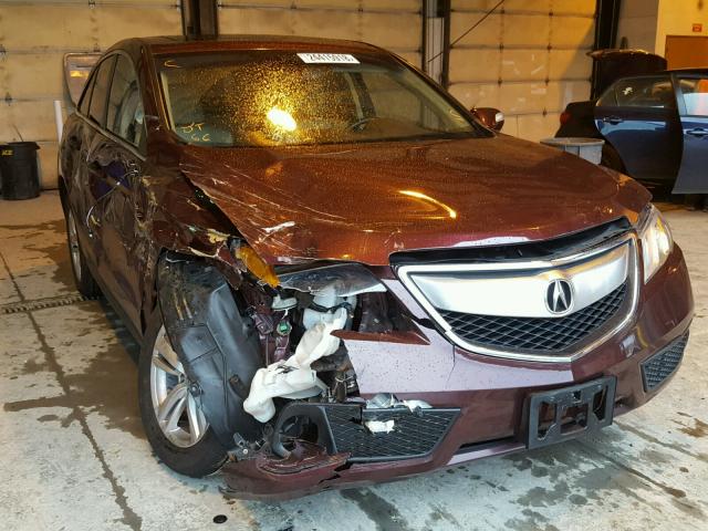 5J8TB4H35EL005697 - 2014 ACURA RDX BASE RED photo 1