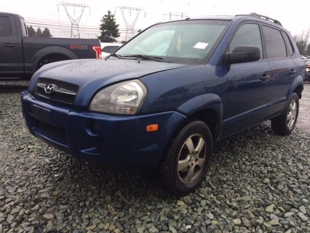 KM8JM12B35U171947 - 2005 HYUNDAI TUCSON GL BLUE photo 2