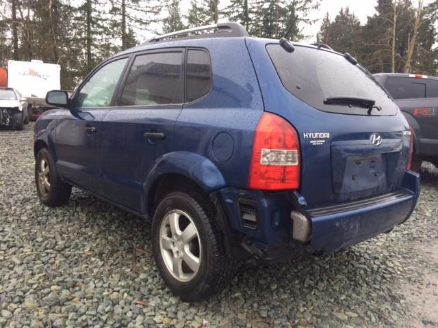 KM8JM12B35U171947 - 2005 HYUNDAI TUCSON GL BLUE photo 3