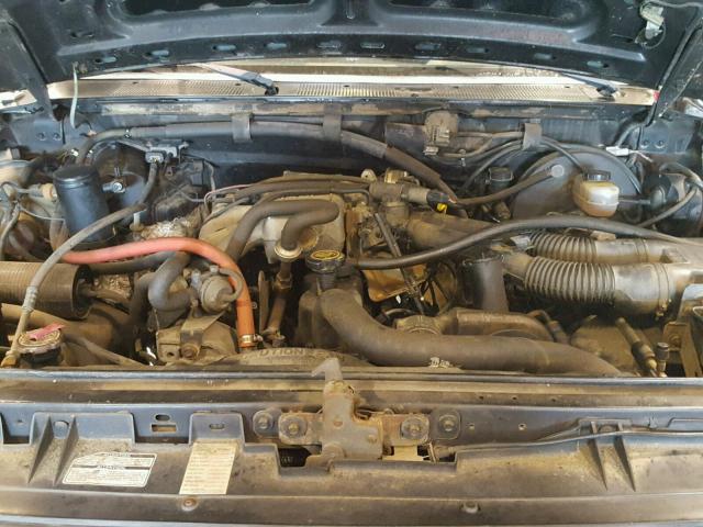 1FTEF14Y0LNA30388 - 1990 FORD F150 BLACK photo 7