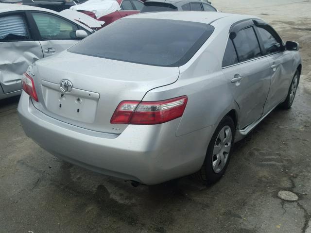 JTNBE46K773055737 - 2007 TOYOTA CAMRY NEW SILVER photo 4