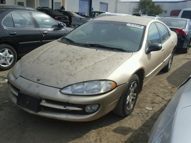 2B3HD56J2YH101571 - 2000 DODGE INTREPID E CREAM photo 2