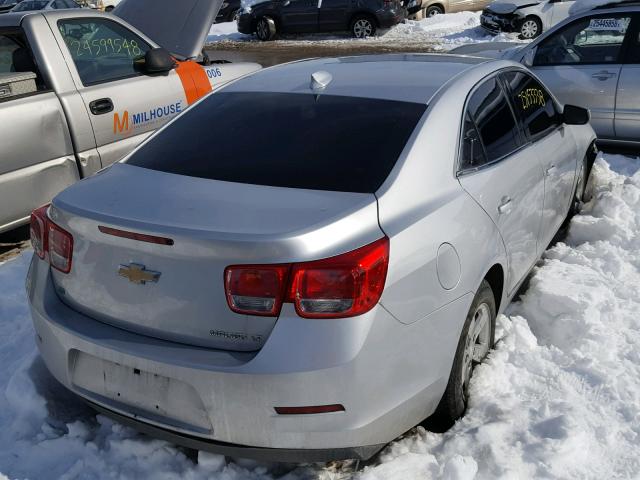 1G11C5SA0GF142203 - 2016 CHEVROLET MALIBU LIM SILVER photo 4