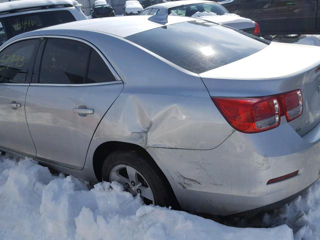 1G11C5SA0GF142203 - 2016 CHEVROLET MALIBU LIM SILVER photo 9