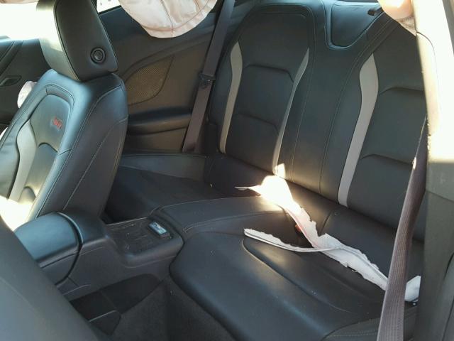 1G1FH1R73G0116403 - 2016 CHEVROLET CAMARO SS Azul foto 6