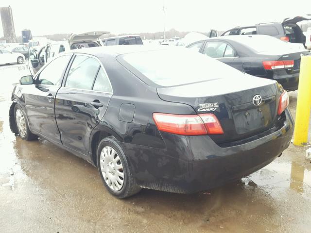 4T1BE46K68U225209 - 2008 TOYOTA CAMRY CE BLACK photo 3