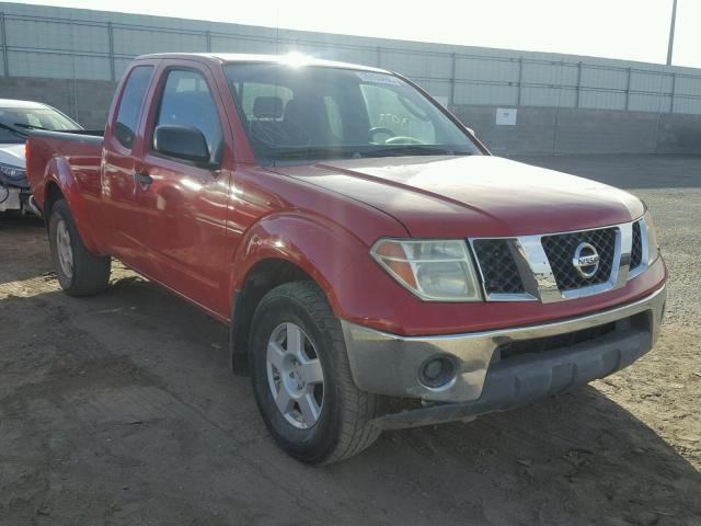 1N6AD06WX6C402942 - 2006 NISSAN FRONTIER K RED photo 1