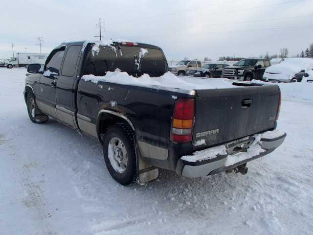 2GTEC19TX21163200 - 2002 GMC NEW SIERRA BLACK photo 3