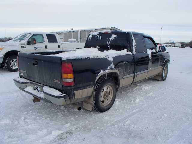 2GTEC19TX21163200 - 2002 GMC NEW SIERRA BLACK photo 4