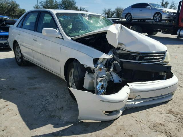 4T1BF28B23U312953 - 2003 TOYOTA AVALON XL WHITE photo 1