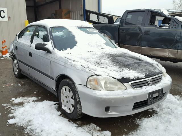 2HGEJ667XXH552090 - 1999 HONDA CIVIC LX SILVER photo 1