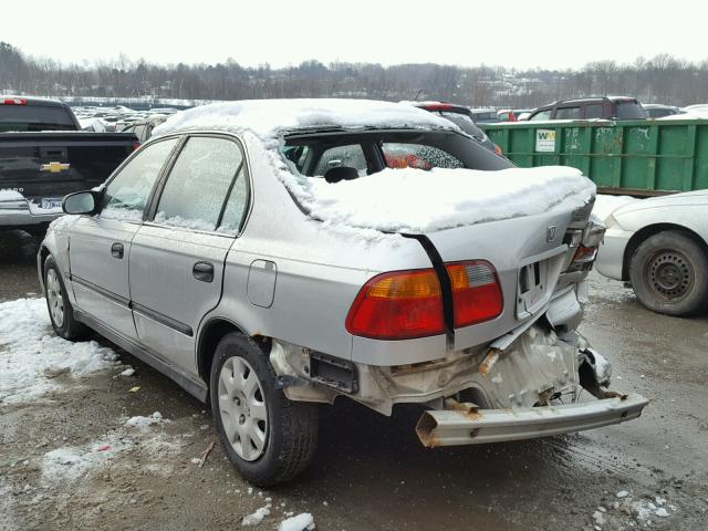 2HGEJ667XXH552090 - 1999 HONDA CIVIC LX SILVER photo 3