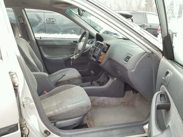 2HGEJ667XXH552090 - 1999 HONDA CIVIC LX SILVER photo 5