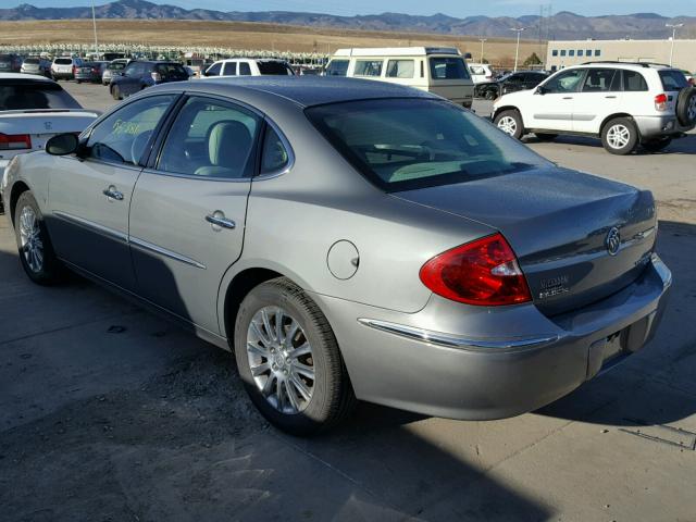 2G4WD582591243124 - 2009 BUICK LACROSSE C GRAY photo 3