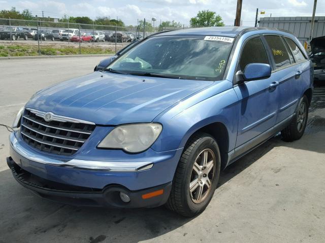 2A8GM68X37R323992 - 2007 CHRYSLER PACIFICA T BLUE photo 2