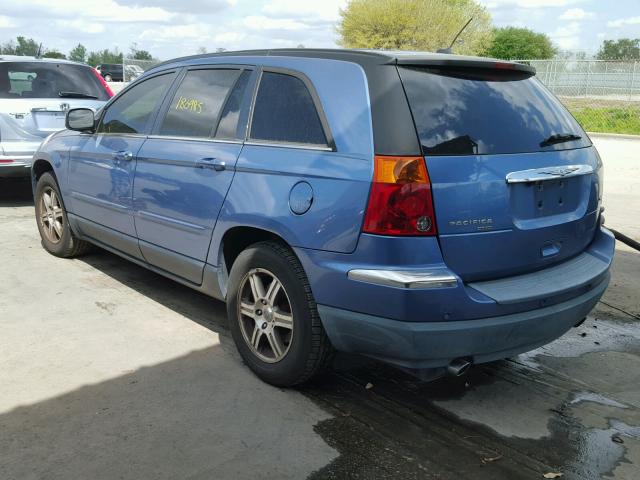 2A8GM68X37R323992 - 2007 CHRYSLER PACIFICA T BLUE photo 3