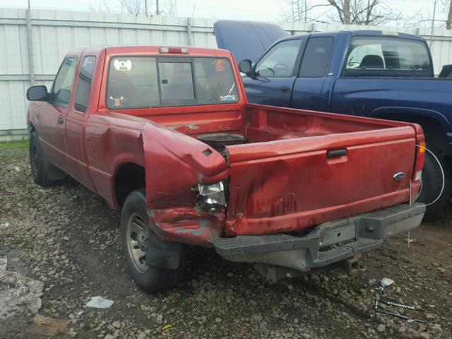 1FTYR14X5XPA88891 - 1999 FORD RANGER SUP RED photo 3