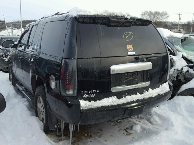 1GNFK13087R142437 - 2007 CHEVROLET TAHOE K150 BLACK photo 3