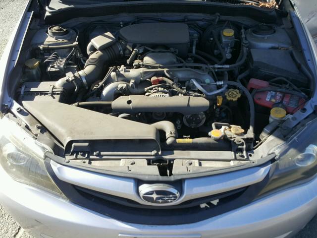 JF1GH6A62AH826855 - 2010 SUBARU IMPREZA 2. SILVER photo 7