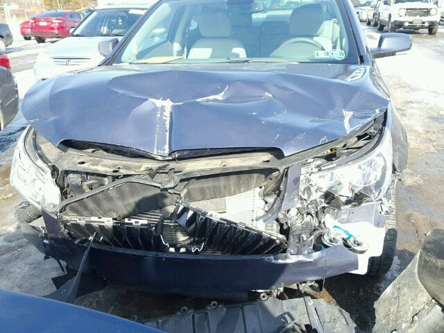 1G4GC5ER5DF189043 - 2013 BUICK LACROSSE BLUE photo 9