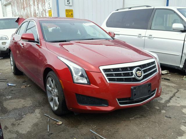 1G6AB5RX2E0111820 - 2014 CADILLAC ATS LUXURY RED photo 1