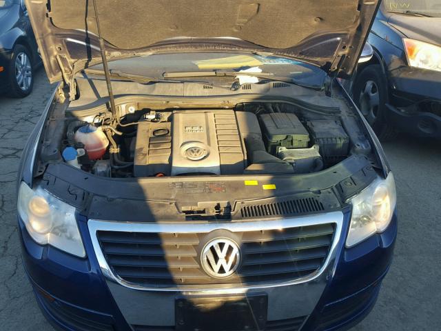 WVWEK73C96P078369 - 2006 VOLKSWAGEN PASSAT 2.0 BLUE photo 7