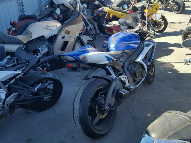 JS1GR7KA572111591 - 2007 SUZUKI GSX-R750K6 BLUE photo 4