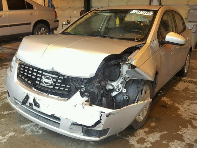 3N1AB61E57L603652 - 2007 NISSAN SENTRA 2.0 SILVER photo 2