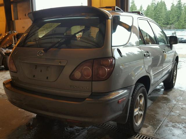 JT6HF10U6Y0127980 - 2000 LEXUS RX 300 GRAY photo 4