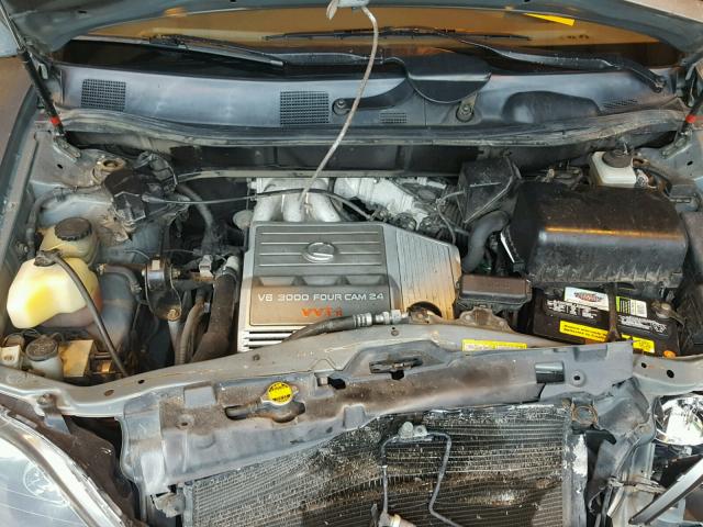 JT6HF10U6Y0127980 - 2000 LEXUS RX 300 GRAY photo 7