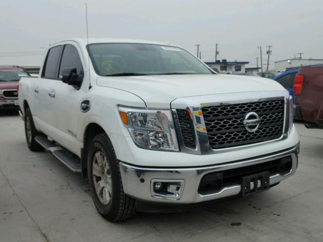 1N6AA1E6XHN564657 - 2017 NISSAN TITAN SV WHITE photo 1