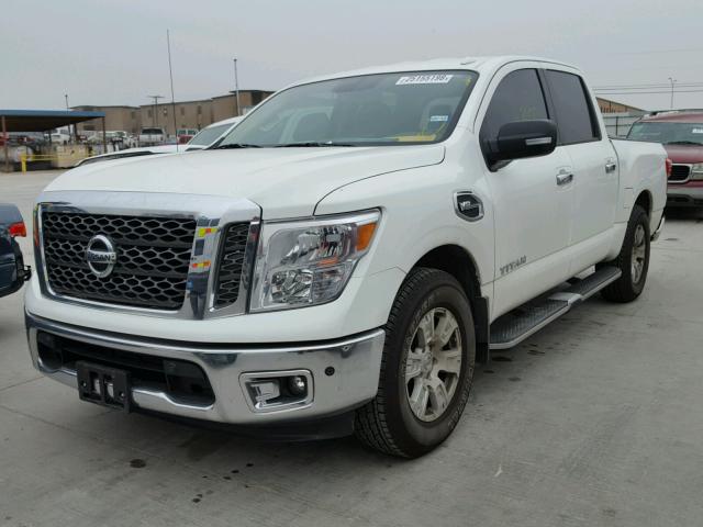 1N6AA1E6XHN564657 - 2017 NISSAN TITAN SV WHITE photo 2