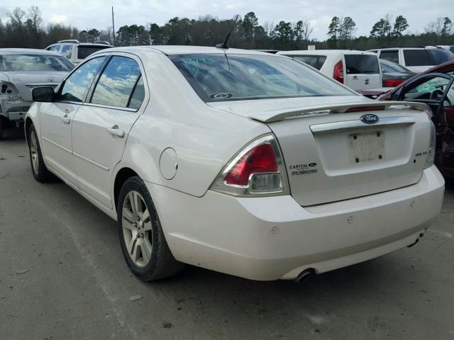 3FAHP08169R103714 - 2009 FORD FUSION SEL WHITE photo 3