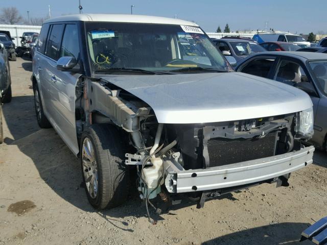 2FMDK53C19BA90474 - 2009 FORD FLEX LIMIT SILVER photo 1