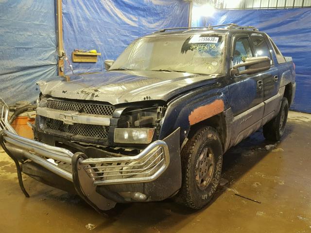 3GNEK12Z26G132531 - 2006 CHEVROLET AVALANCHE BLUE photo 2