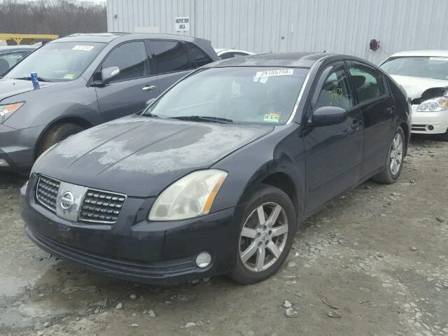 1N4BA41E15C840789 - 2005 NISSAN MAXIMA SE BLACK photo 2