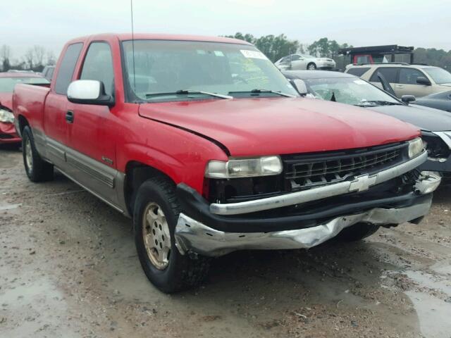 2GCEC19T9X1145343 - 1999 CHEVROLET SILVERADO RED photo 1